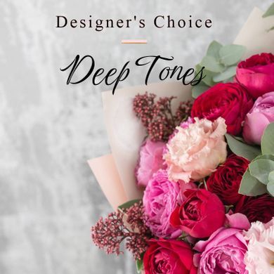 Designer's Choice - Deep Tones in Maquoketa Iowa,  The Iowa Flower Market